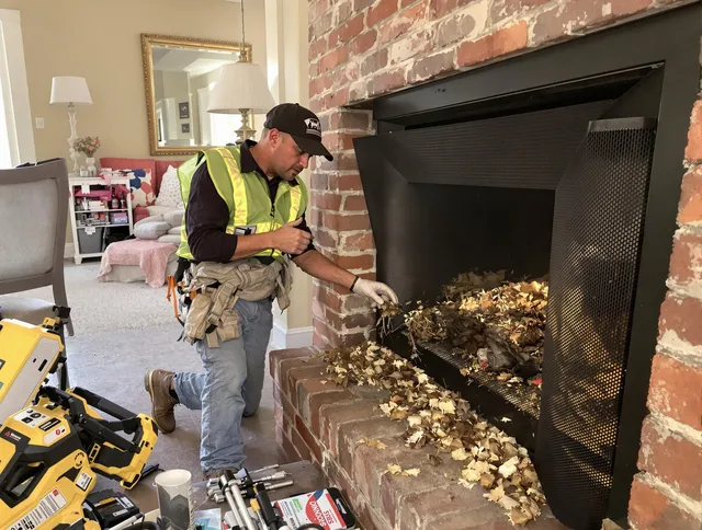 Safe screening installation by Deltona Chimney Sweep in Deltona, FL