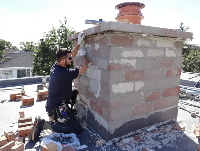 Advanced chimney repair process by Deltona Chimney Sweep in Deltona, FL
