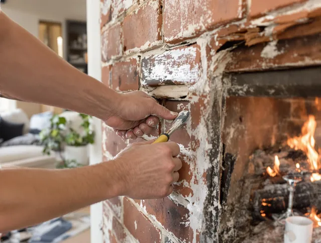 Routine fireplace repair by Deltona Chimney Sweep in Deltona, FL